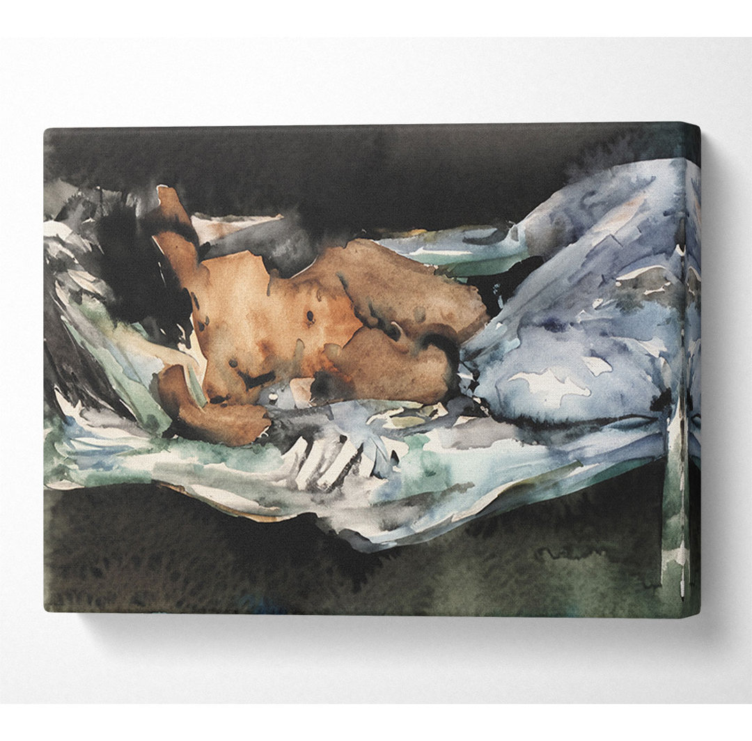 Lovis Corinth Nude - Kunstdrucke auf Segeltuch