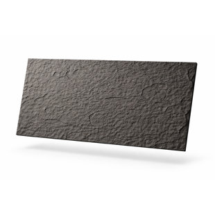 PU 3D Faux Stone  Wall Panels, 4 PCS Wainscoting Panel for Interior Wall Decor, Cement Texture Accent for Home, Office, 47.2×23.6inch