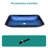 Bathroom Vessel Sink Tempered Glass Bowl Square Sink With Pop-Up Drain (No Faucet)