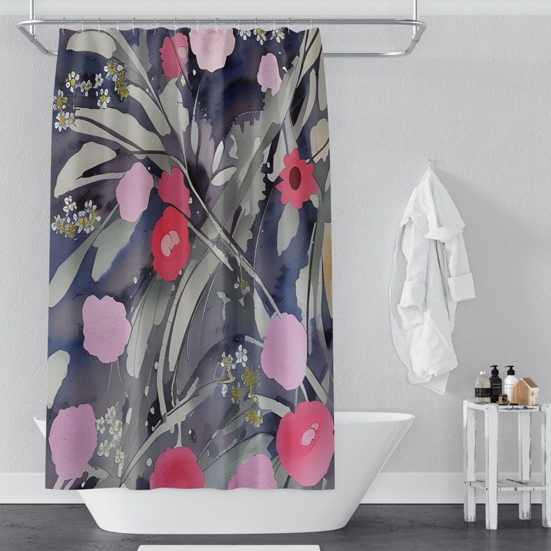 Rideau de douche Basilia, H 72 po x l 70 po
