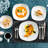 Jayda 50 Piece Porcelain China Dinnerware Set - Service for 6
