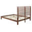 Davisboro Modern Solid Wood Bed Frame With Slatted Headboard-122657332-122657333