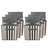 Sorbus 11" Foldable Fabric Storage Cube Bins with Handles-1411021175