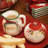 Old St. Nick Hand Painted Creamer Bowl