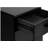 File Cabinet, Rolling Mobile, Storage Drawers, Printer Stand, Office, Work, Black Laminate, Contemporary, Modern
