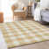Premium Machine Washable Prisco Gold Rug