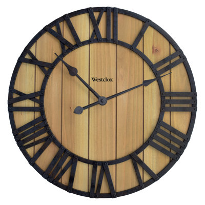 Garberville Wood Wall Clock