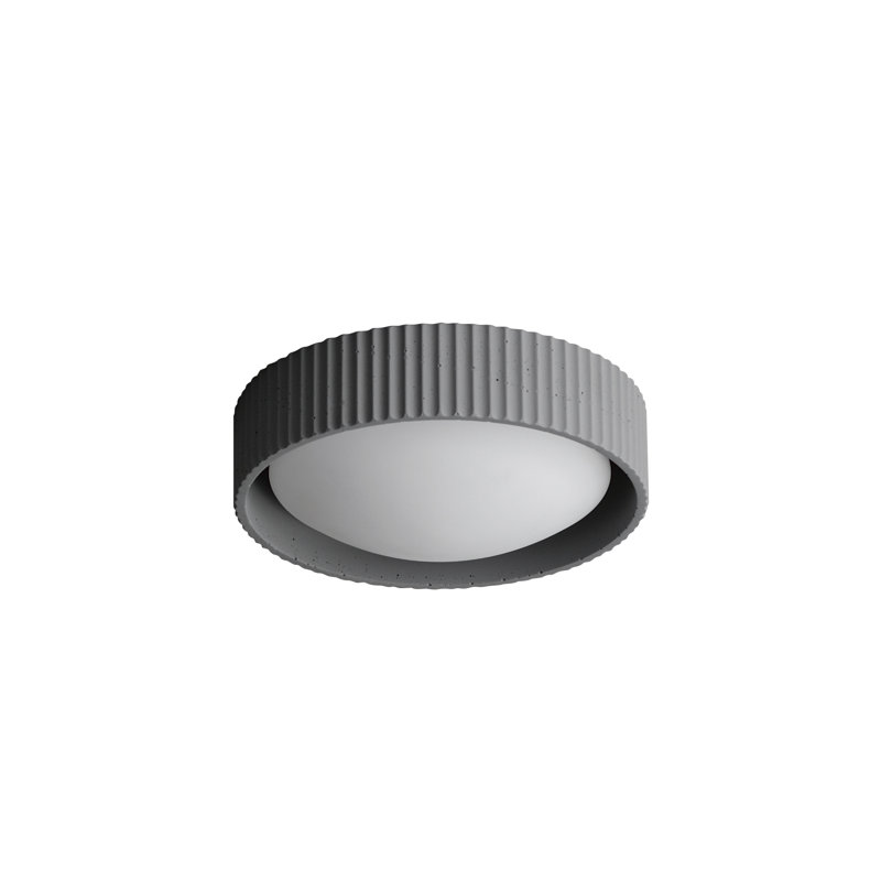 Plafonnier encastré Calcott, gris