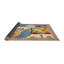 Tapis bleu / beige / rouge-1756507667