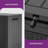 80 Gal Outdoor Resin Deck Box-109767840