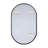 Metal Framed Oval Wall Mirror-702286473