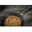 Kuhn Rikon Black Star Swiss Made Spun Iron Frying Pan with Wooden Coaster, 19cm