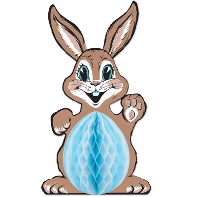 Lapin de Noël rétro en tissu