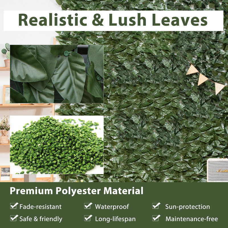 3.25' H x 10' W Composite Privacy Screen