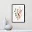 «Delicate Flowers II» par Asia Jensen - reproduction d'un seul cadre-87850814-87850818