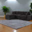 Canapés modulaires peu encombrants avec rangement flexible, conception moderne en polyester durable pour des espaces de vie compacts
