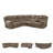 Jaydene Faux Leather Power Reclining L-Shaped Sectional-90630278