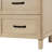 Ariel Monroe 67 Inch Double Rectangular Sink Bathroom Vanity With Quartz Countertop-105988826