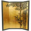 24" Leaf Bamboo 4 Panel Room Divider-2026237505