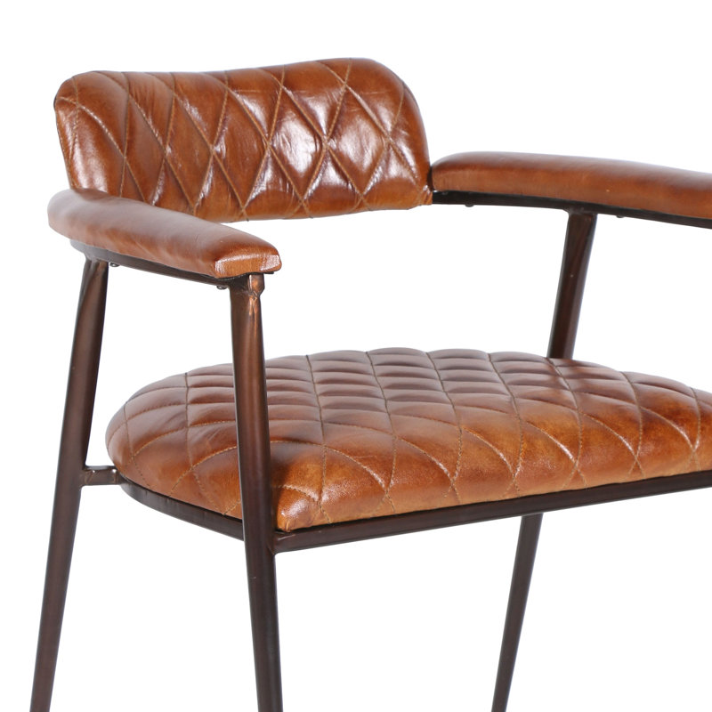 Hudson Leather Arm Chair