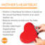Lit pour animal de compagnie chauffé Heartbeat Mother's Heart Heat