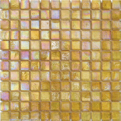 Hemp 7/8" x 7/8" Cubes Glass Mosaic
