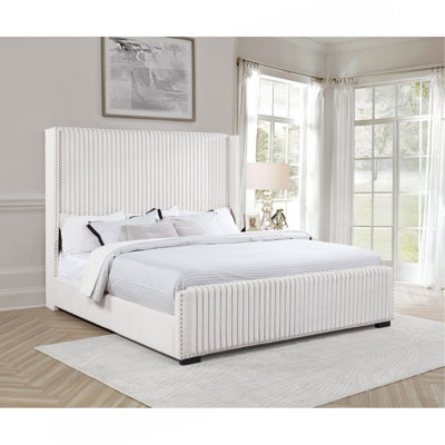 Ian Cream Upholstered California King Bed