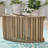 Modern WOOD FOLDABLE CHAISE LOUNGE - GREY