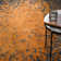 Alaisdair Splash Abstract Orange Black Area Rug