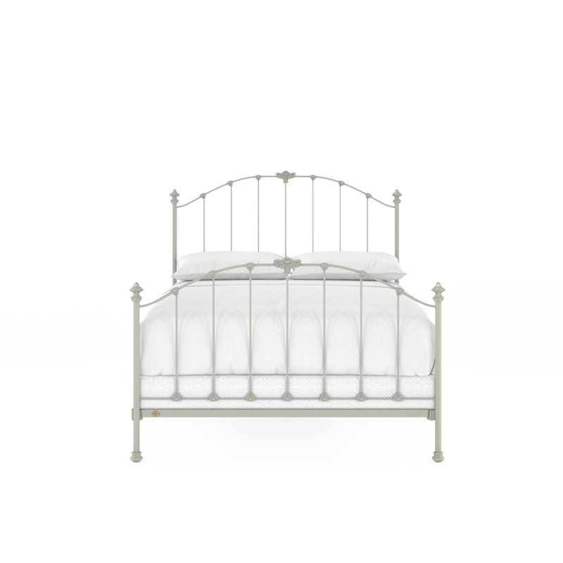 171 Country French Bed | Complete Standard, Sage Green, Queen