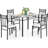Caspar 5 Piece Dining Set