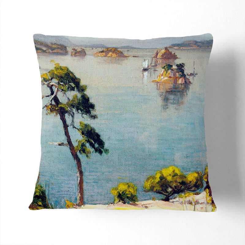 Floral Square Throw Cushion, 55cm H x 55cm W x 20cm D, Black