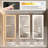 Frontlit LED Anti-Fog Bathroom/Vanity Mirror with 3 Colors Dimmable Touch Switch Control & Memory Function Wall Mounted-1738471382