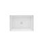 48'' x 32'' Acrylic Shower Base With Centre Drain, Glossy and Non-Slip surface