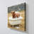 Bathing Bull by Gail Peck - Graphic Art on Canvas