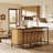Modern 63" W Kitchen Island Table With Seating and 6 Spacious Storage and Breakfast Counter Table for Dining Room Kitchen