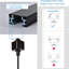 Luminaire suspendu noir mat