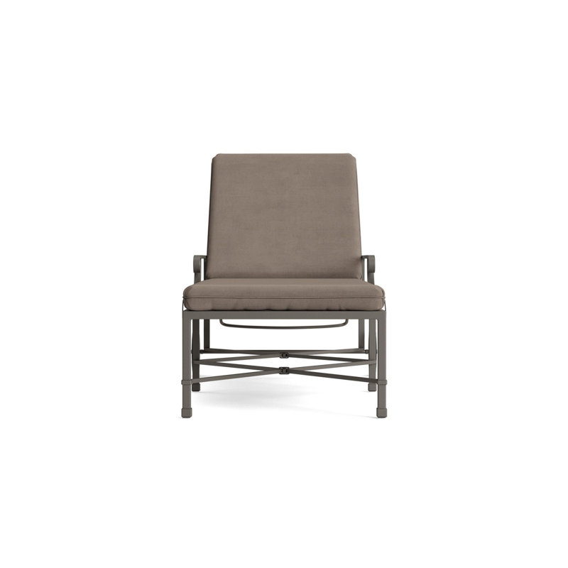 Venetian Outdoor Chaise Lounge, Fusion Natural, Mica