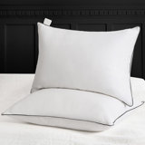 Sleeping Goose Down Plush Support Pillow (Set of 2)