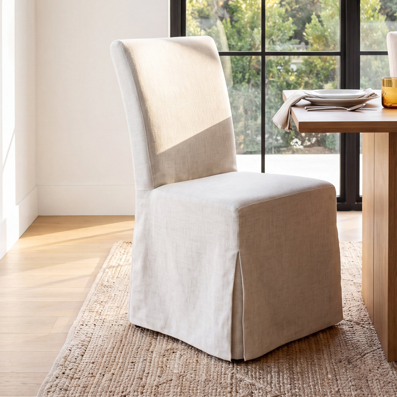 Rennie Parsons Dining Chair, Beige