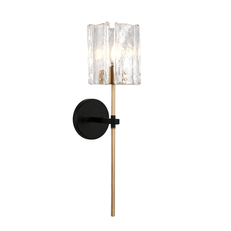 1-light Dimmable Armed Wall Sconces