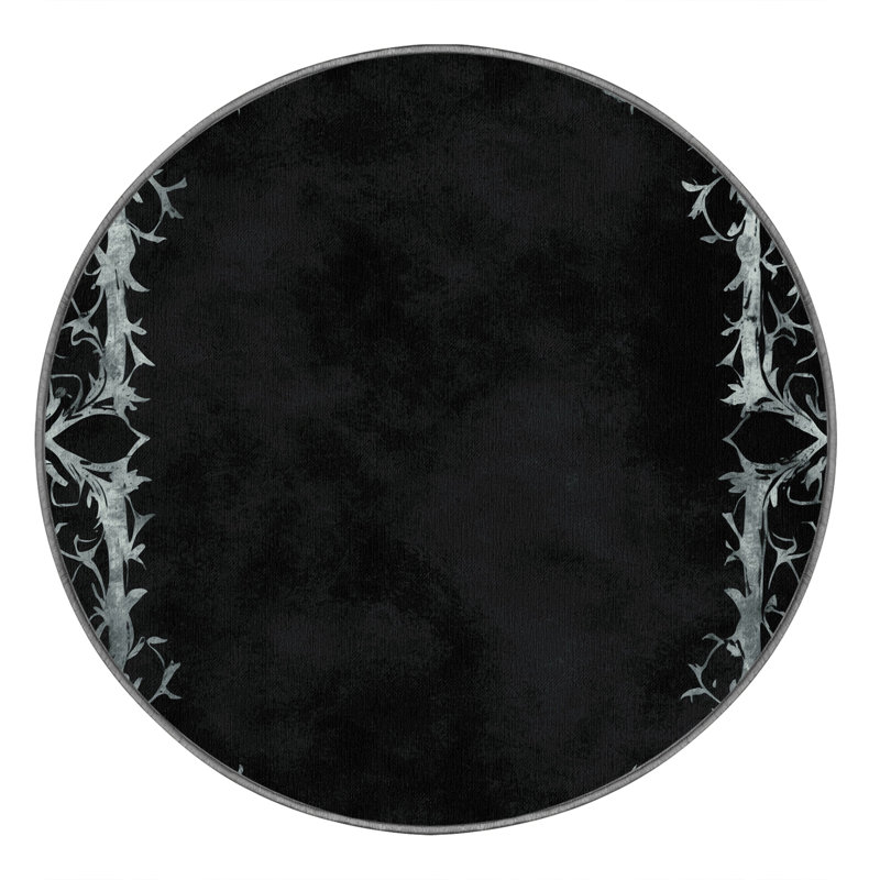 Nebula Vine Rug, Round 7'