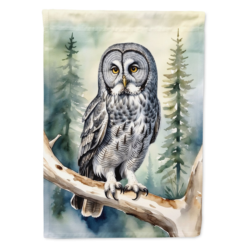 Drapeau de jardin, Chouette lapone