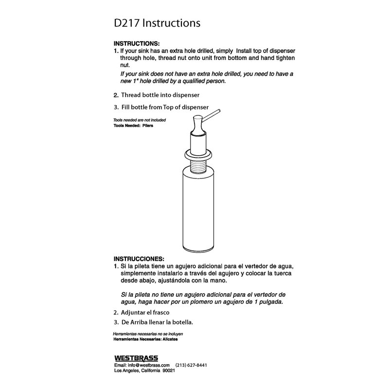 Distributeur de savon liquide / désinfectant pour les mains avec bouteille rechargeable de 12 oz, Nickel poli
