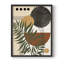 Reproduction encadrée Contemporary Palm II - bois massif-2019196747-2019196749
