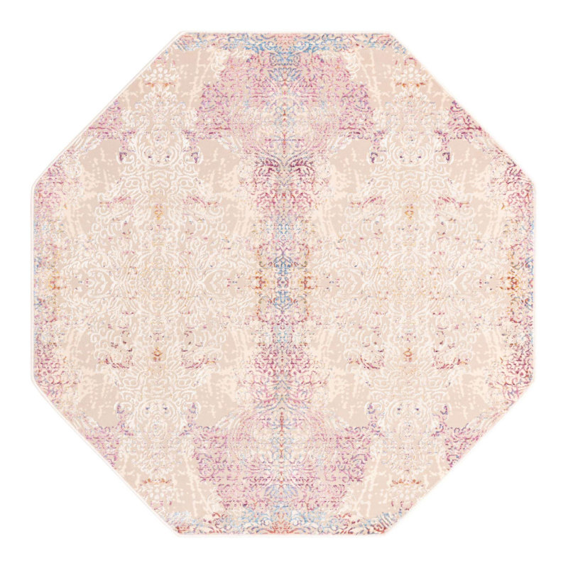 Tapis Bungalow Rose Bungalow Bungalow, Octogone 5 pi 3 po x 5 pi 3 po