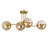 Sputnik Modern Linear Semi Flush Mount