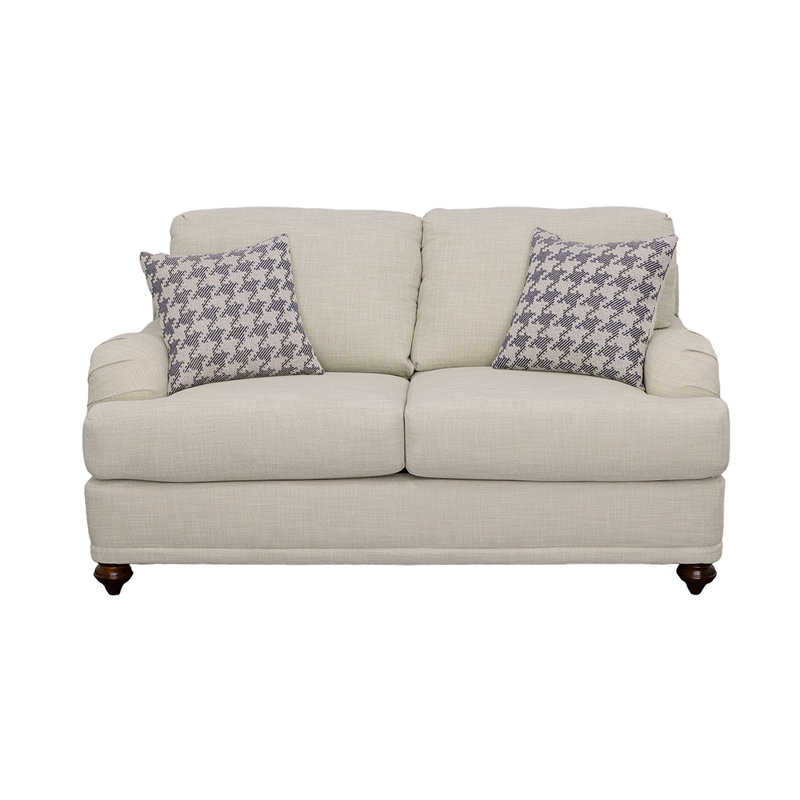 Causeuse Ahron, Tissu beige