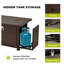 Table de foyer d'extérieur au gaz propane-1275430001