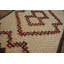 Antique Navajo Small Scatter Size Wool Beige Rug